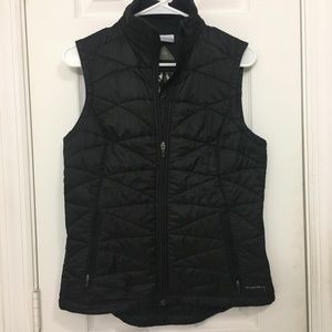 Columbia | Omni heat black zipper vest